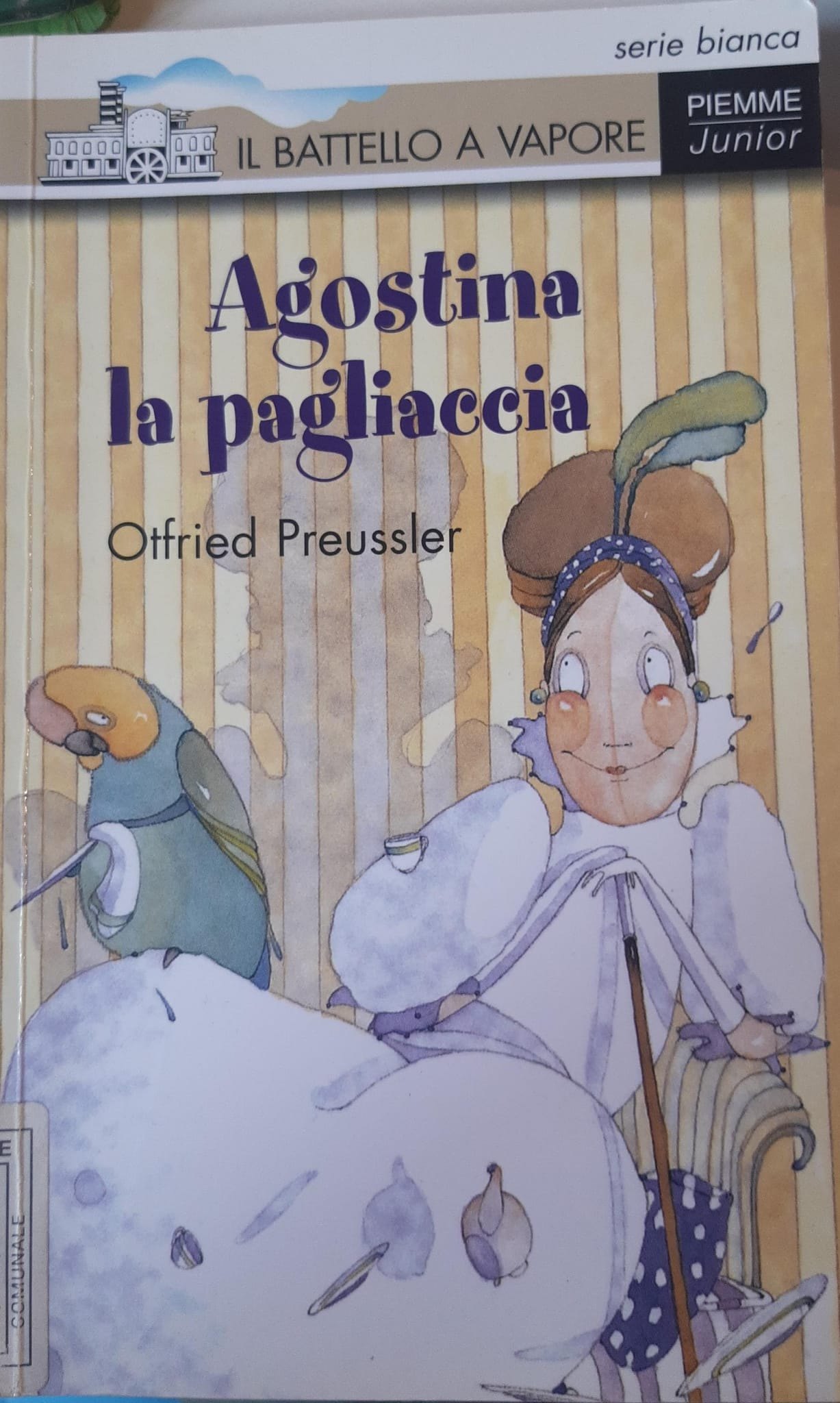Copertina del libro AGOSTINA LA PAGLIACCIA