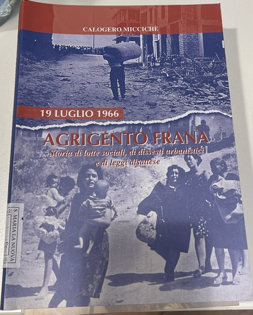 Copertina del libro Agrigento frana