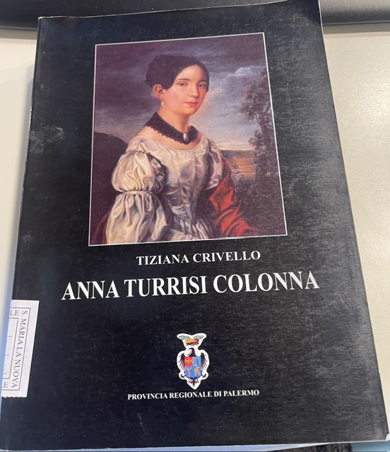Copertina del libro Anna Turrisi Colonna