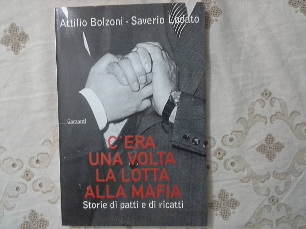 Copertina del libro C'era una volta la lotta alla mafia