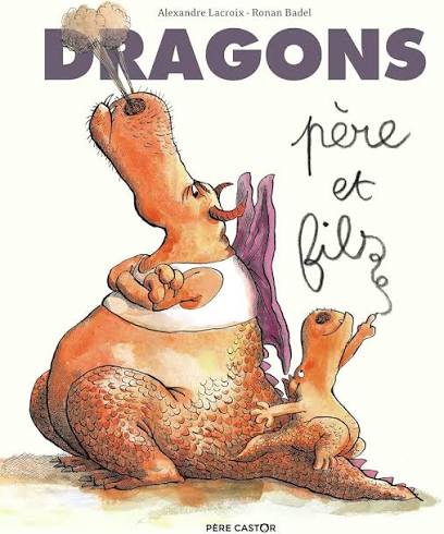 Copertina del libro Dragons père et fils