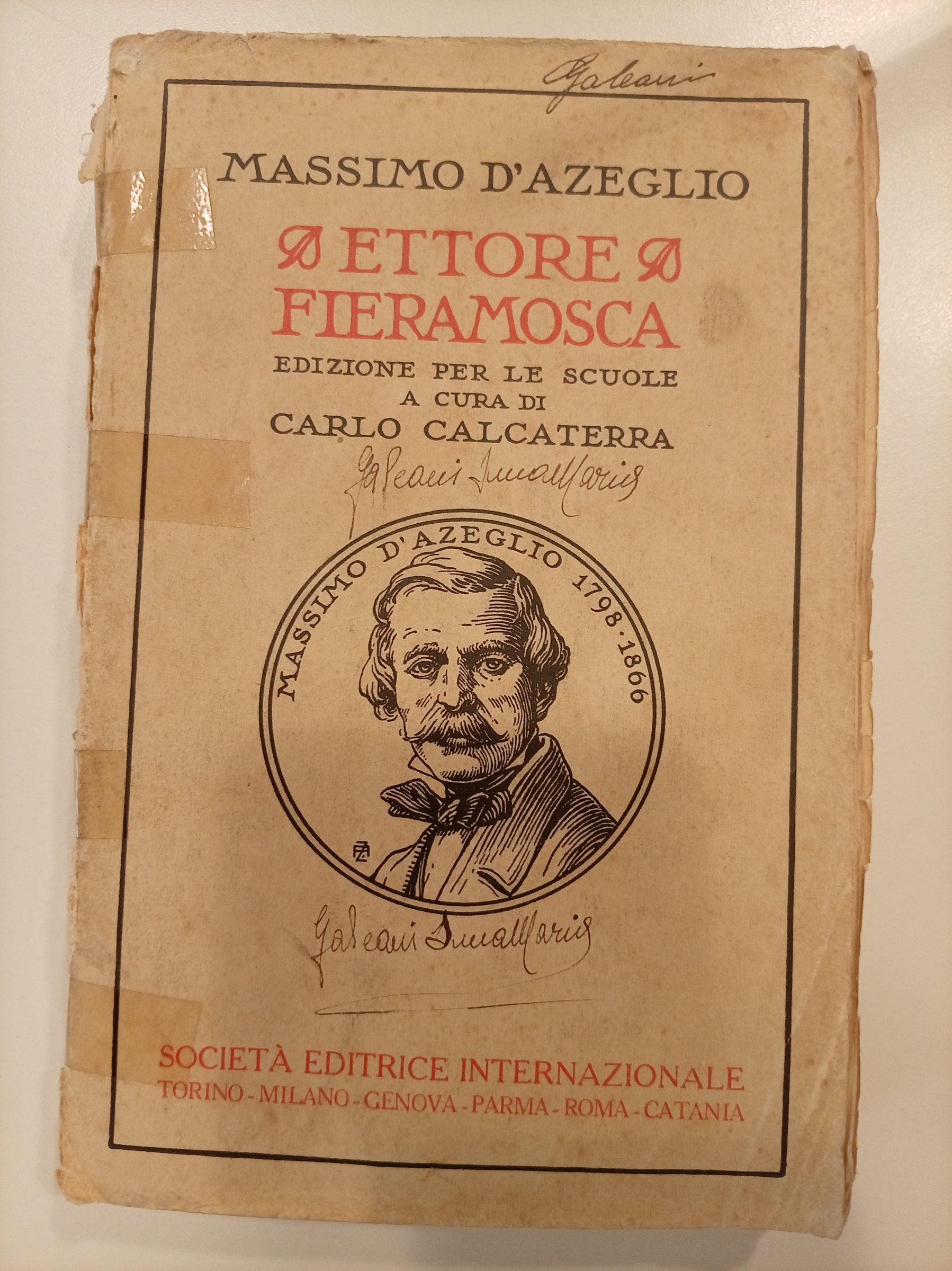 Copertina del libro Ettore Fieramosca