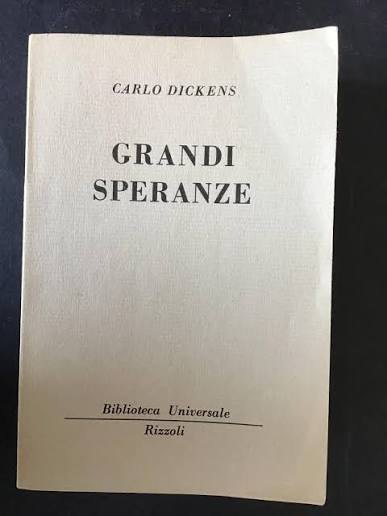 Copertina del libro GRANDI SPERANZE