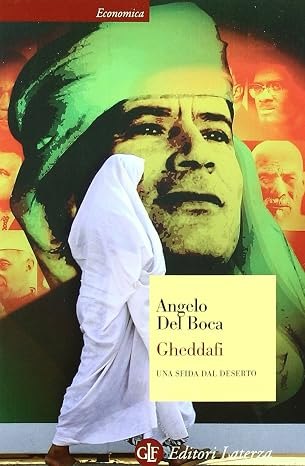 Copertina del libro Gheddafi una storia dal deserto
