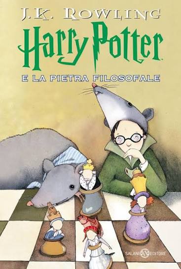 Copertina del libro HARRY POTTER E LA PIETRA FILOSOFALE
