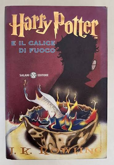 Copertina del libro Harry Potter e il calice di fuoco