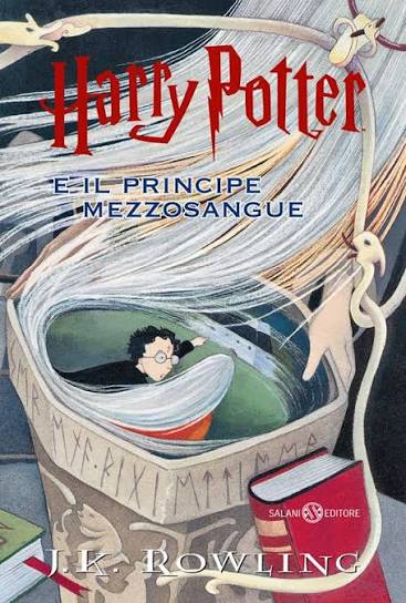 Copertina del libro Harry Potter e il principe mezzosangue