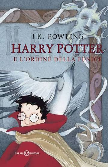 Copertina del libro Harry Potter e l'ordine della Fenice