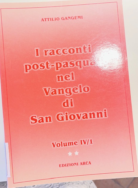 Copertina del libro I racconti post-pasquali nel Vangelo di San Giovanni.