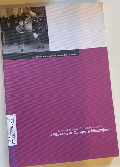 Copertina del libro Il mastro di Campo a Mezzojuso