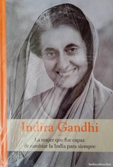 Copertina del libro Indira Gandhi