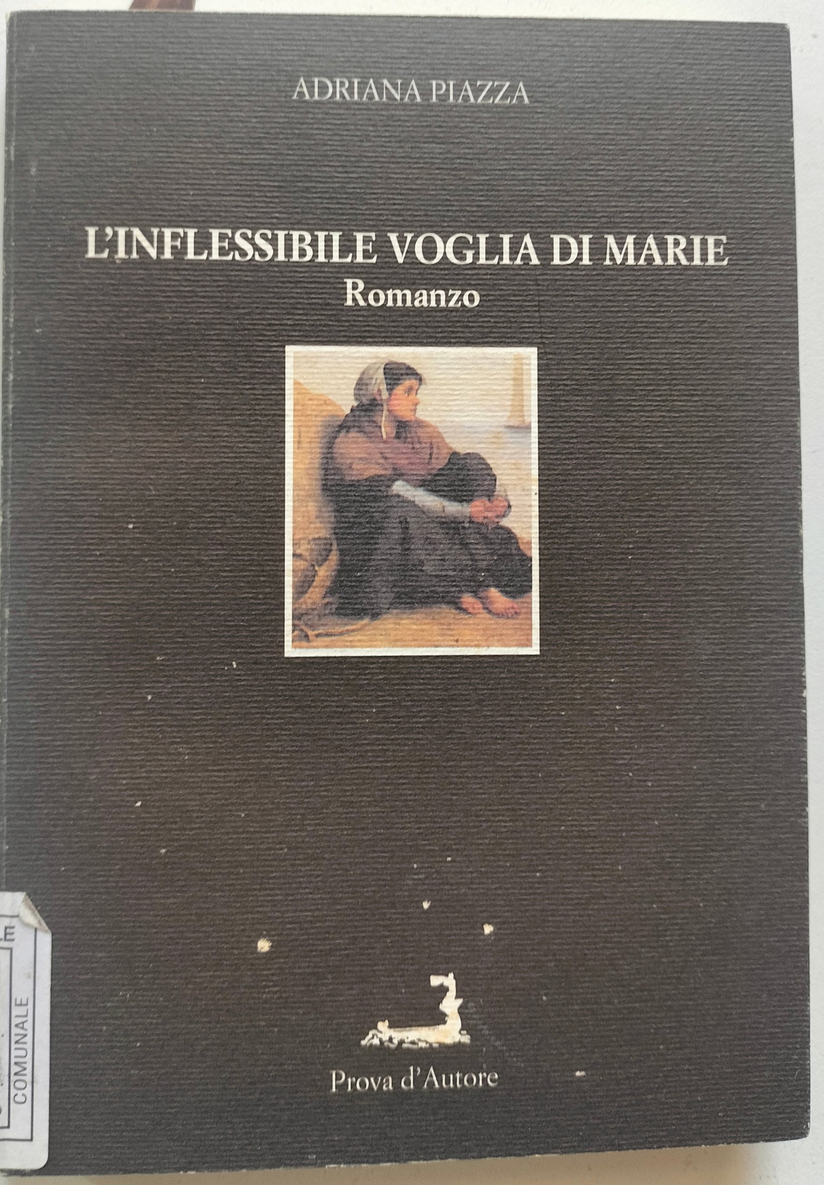 Copertina del libro L'INFLESSIBILE VOGLIA DI MARIE