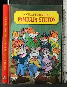 Copertina del libro LA VERA STORIA DELLA FAMIGLIA STILTON