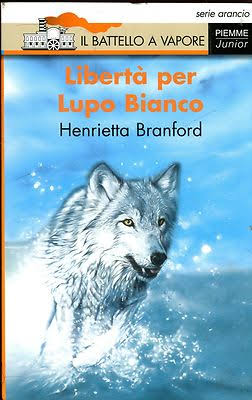 Copertina del libro LIBERTA' PER LUPO BIANCO