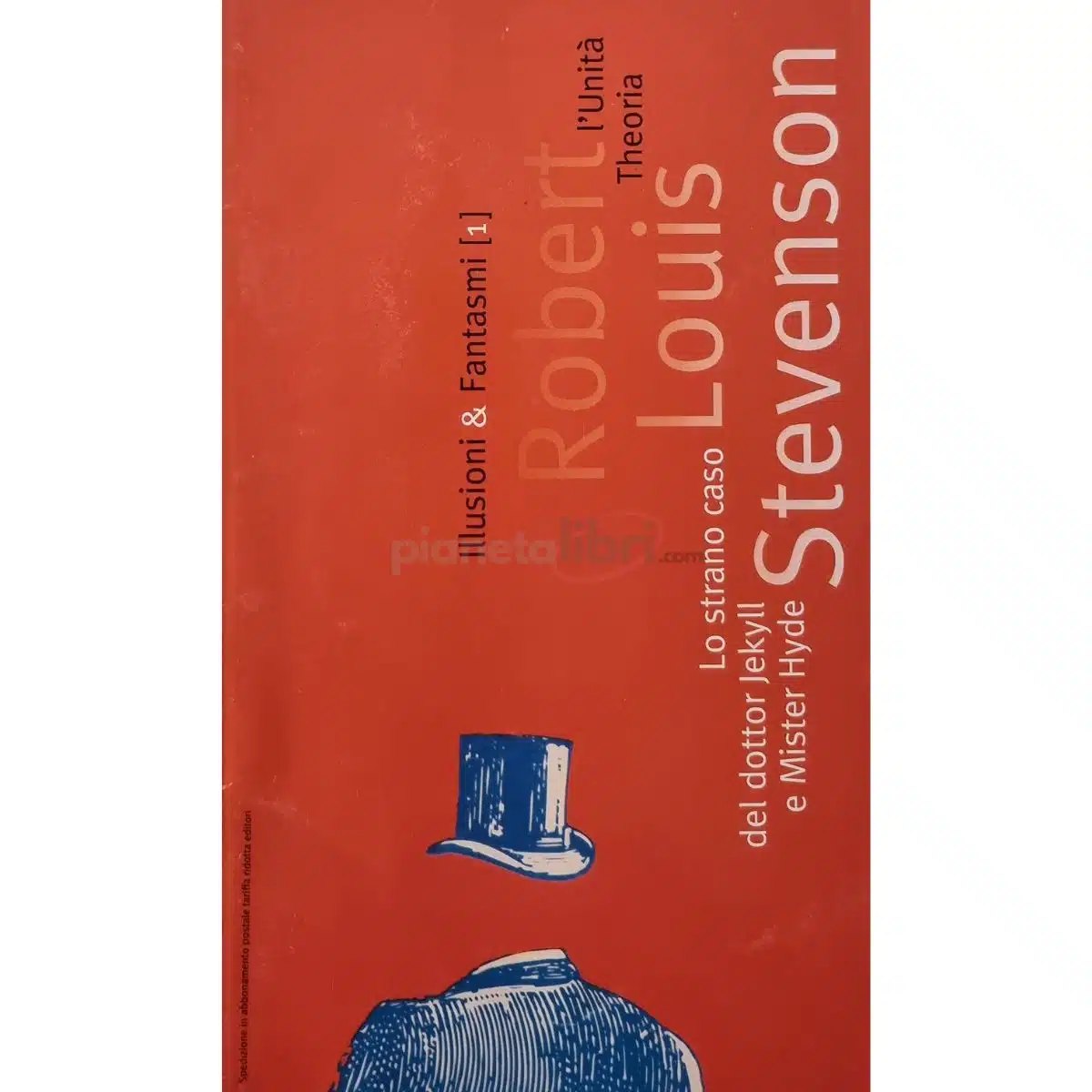 Copertina del libro LO STRANO CASO DEL DOTTOR JEKYLL E MISTER HIDE