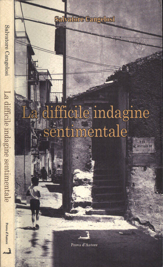Copertina del libro La difficile indagine sentimentale