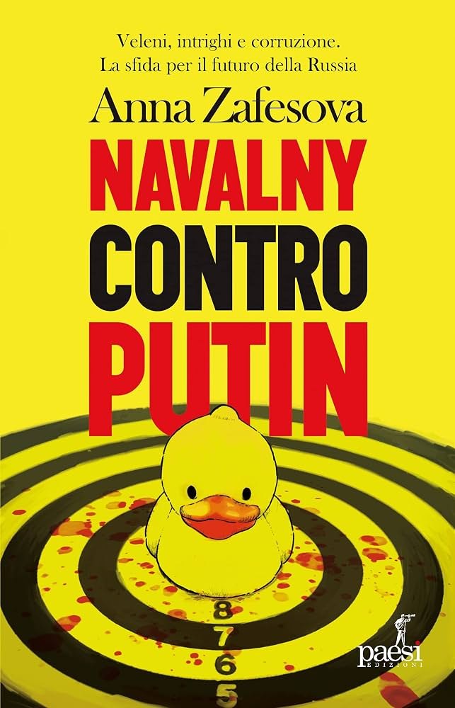Copertina del libro Navalny contro Putin