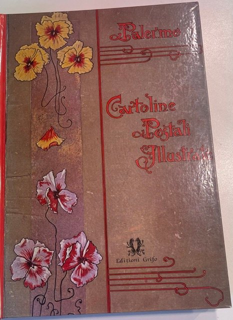 Copertina del libro Palermo - cartoline postali illustrate