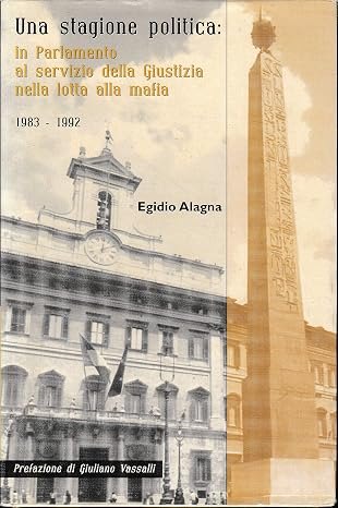 Copertina del libro Una stagione politica